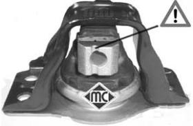 Metalcaucho 05101 - SOPORTE MOTOR RENAULT MEGANE