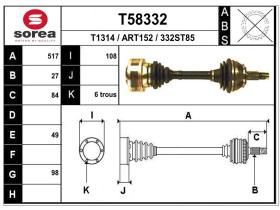 Transmisiones ART152 - TRANSMISION ALFA ROMEO 166