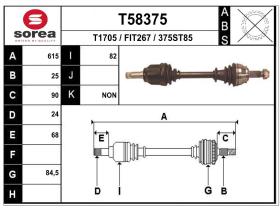 Transmisiones FIT267 - TRANSMISION FIAT DOBLO JTD IZQ.