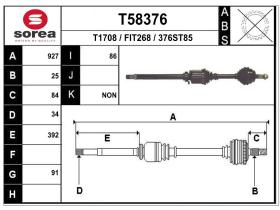 Transmisiones FIT268 - TRANSMISION FIAT STILO 1.9 JTD DCH.