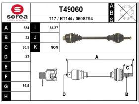 Transmisiones RT144 - TRANSMISION RENAULT 18