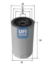Filtros ufi 2313001 - FILTRO ACEITE SEAT/VOLKSWAGEN