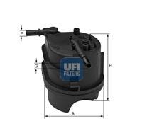 Filtros ufi 2401500 - [*]FILTRO GASOIL