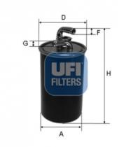 Filtros ufi 2403000 - [*]FILTRO GASOIL