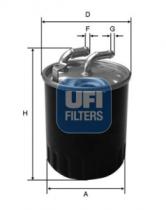 2407700 - FILTRO COMBUSTIBLE