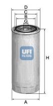 Filtros ufi 2430400 - FILTRO DIV., KHD *