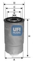 Filtros ufi 2435002 - FILTRO CITRO?N, MANITOU *