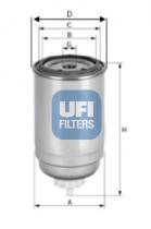 Filtros ufi 2439900 - FILTRO COMBUSTIBLE *