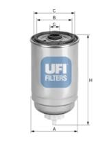 Filtros ufi 2440100 - FILTRO FORD *