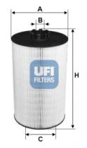 Filtros ufi 2500700 - FILTRO MERCEDES BENZ *