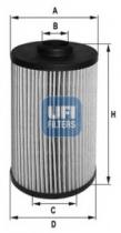 Filtros ufi 2503800 - FILTRO BMW, LAND ROVER, MORGAN *