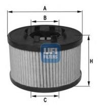  2504300 - FILTRO FIAT,LANCIA,OPEL(GM),SUB