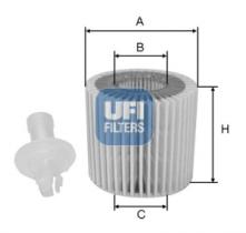 Filtros ufi 2511600 - FILTRO ACEITE