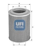 Filtros ufi 2545500 - FILTRO FORD, DIV. *