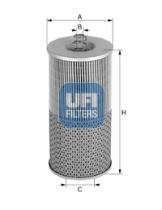 Filtros ufi 2550500 - FILTRO MERCEDES BENZ, MAN, DIV. *