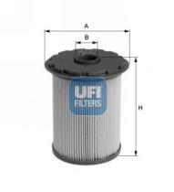 Filtros ufi 2669600 - [*]FILTRO GASOIL