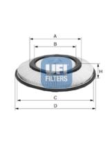 Filtros ufi 2720000 - FILTRO NISSAN *