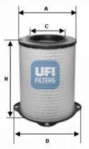 Filtros ufi 2758700 - FILTRO VOLVO *