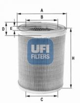 Filtros ufi 2760600 - FILTRO ALFA ROMEO *