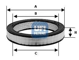 Filtros ufi 2771900 - FILTRO FIAT *