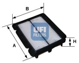 Filtros ufi 3027900 - FILTRO CHEVROLET, DAEWOO *