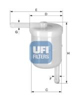 Filtros ufi 3100300 - FILTRO NISSAN *