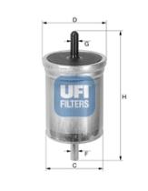 Filtros ufi 3151300 - FILTRO FORD, VOLVO *