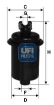 Filtros ufi 3155100 - FILTRO HYUNDAI, MITSUBISHI *