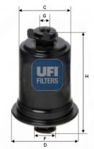 Filtros ufi 3155800 - FILTRO TOYOTA *