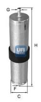 Filtros ufi 3156900 - FILTRO BMW *