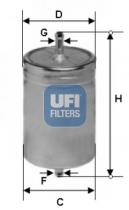 Filtros ufi 3161100 - FILTRO FIAT, OPEL *