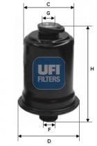 Filtros ufi 3171200 - FILTRO HYUNDAI *