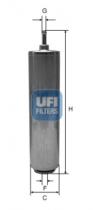 Filtros ufi 3185200 - FILTRO COMBUSTIBLE BMW **