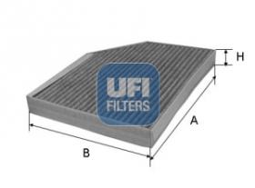 Filtros ufi 5416800 - FILTRO HABITACULO CARBON ACT.