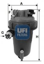 Filtros ufi 5514800 - FILTRO FIAT *