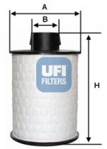 Filtros ufi 60H2O00 - FILTRO COMBUSTIBLE **