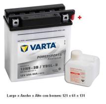 Baterias varta 50512 - VARTA MOTOCICLETA-12V 121**X61X131