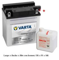 Baterias varta 51113 - VARTA MOTOCICLETA-12V 136**X91X146