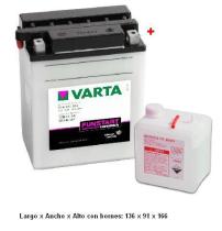 Baterias varta 51411 - VARTA MOTOCICLETA-12V 136**X91X166