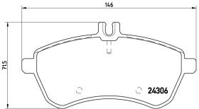 BREMBO FRENOS P50067 - PASTILLA DE FRENO