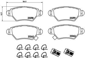 BREMBO FRENOS P59031 - PASTILLA DE FRENO