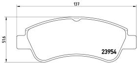 BREMBO FRENOS P61066 - PASTILLA DE FRENO