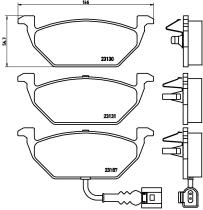 BREMBO FRENOS P85072 - PASTILLA DE FRENO