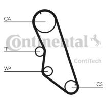 Continental CT754WP1 - KIT DISTRIBUCION CON BOMBA DE AGUA