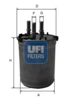 Filtros ufi 2403300 - F.COM.AUDI