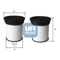 Filtros ufi 2604700 - FILTRO COMBUSTIBLE