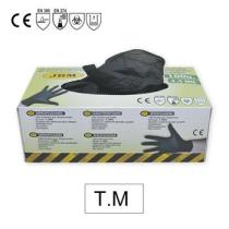 JBM 52681 - CAJA 100UD.GUANTE NEGRO NITRILO TAL