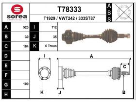 Transmisiones VWT242 - TRANSMISION VW TOUAREG/Q7