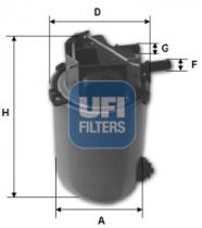 Filtros ufi 2406101 - F.COM.NISSAN