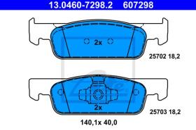  607298 - PASTILLA FRENO RENAULT/DACIA
